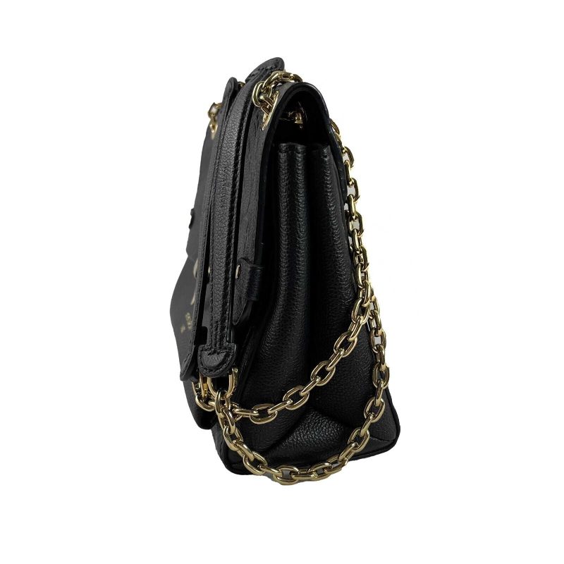 LOUIS VUITTON Excellent Monogram Empreinte Vavin PM Black Handbag - Logoexplore - Image 4
