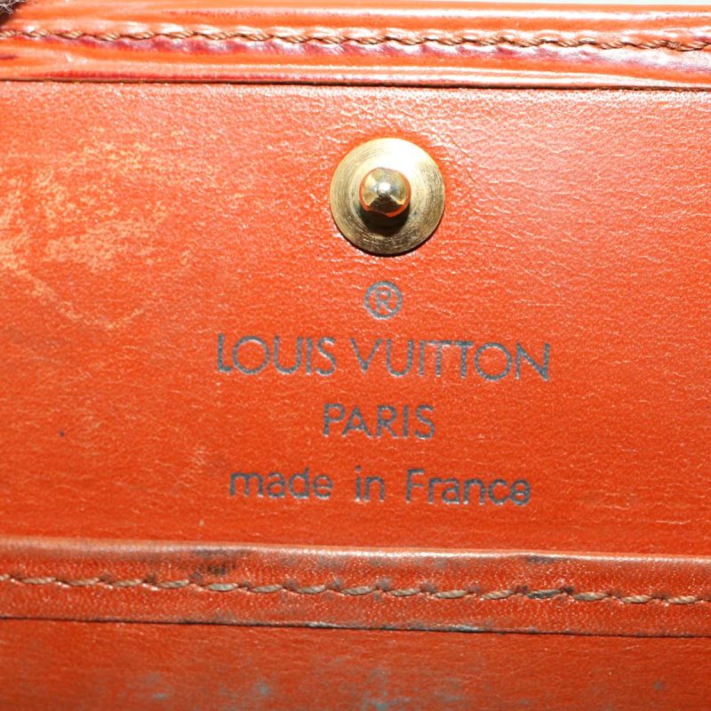 LOUIS VUITTON Epi Porte Monnaie Boite Coin Purse Brown M63693 LV  45012 - Logoexplore - Image 8