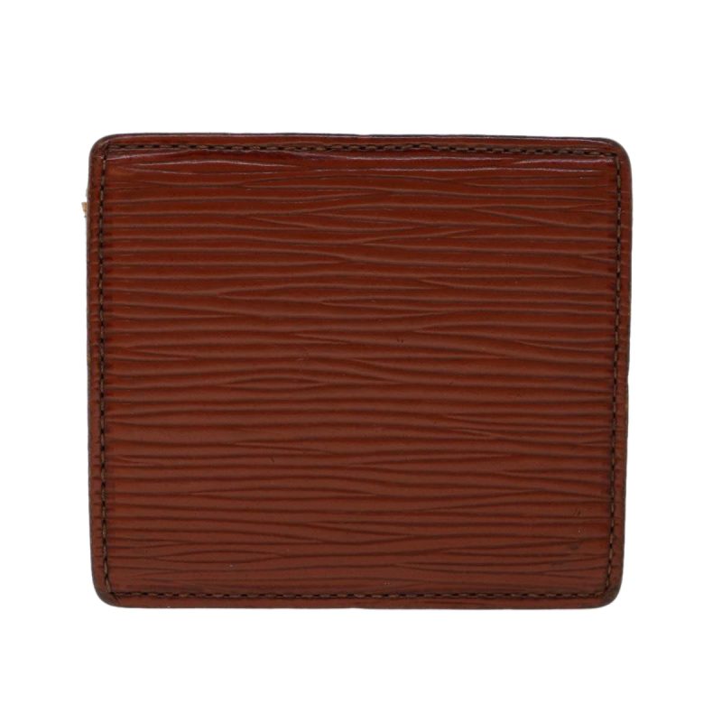 LOUIS VUITTON Epi Porte Monnaie Boite Coin Purse Brown M63693 LV  45012 - Logoexplore - Image 2