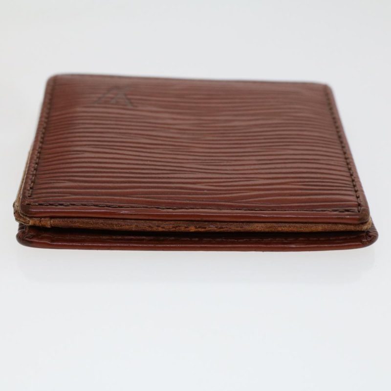 LOUIS VUITTON Epi Porte Monnaie Boite Coin Purse Brown M63693 LV  45012 - Logoexplore - Image 6