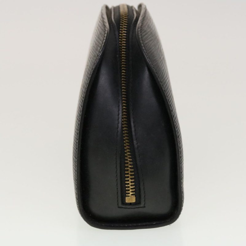 LOUIS VUITTON Epi Dauphine GM Pouch Black M48432 LV  45072 - Logoexplore - Image 3