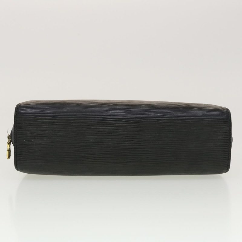 LOUIS VUITTON Epi Dauphine GM Pouch Black M48432 LV  45072 - Logoexplore - Image 6