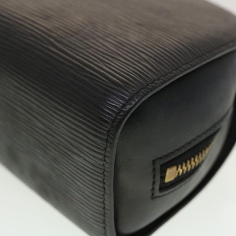 LOUIS VUITTON Epi Dauphine GM Pouch Black M48432 LV  45072 - Logoexplore - Image 7