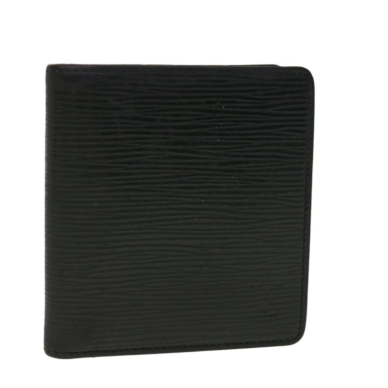 LOUIS VUITTON Epi Bifold Wallet Black LV  45100 - Logoexplore