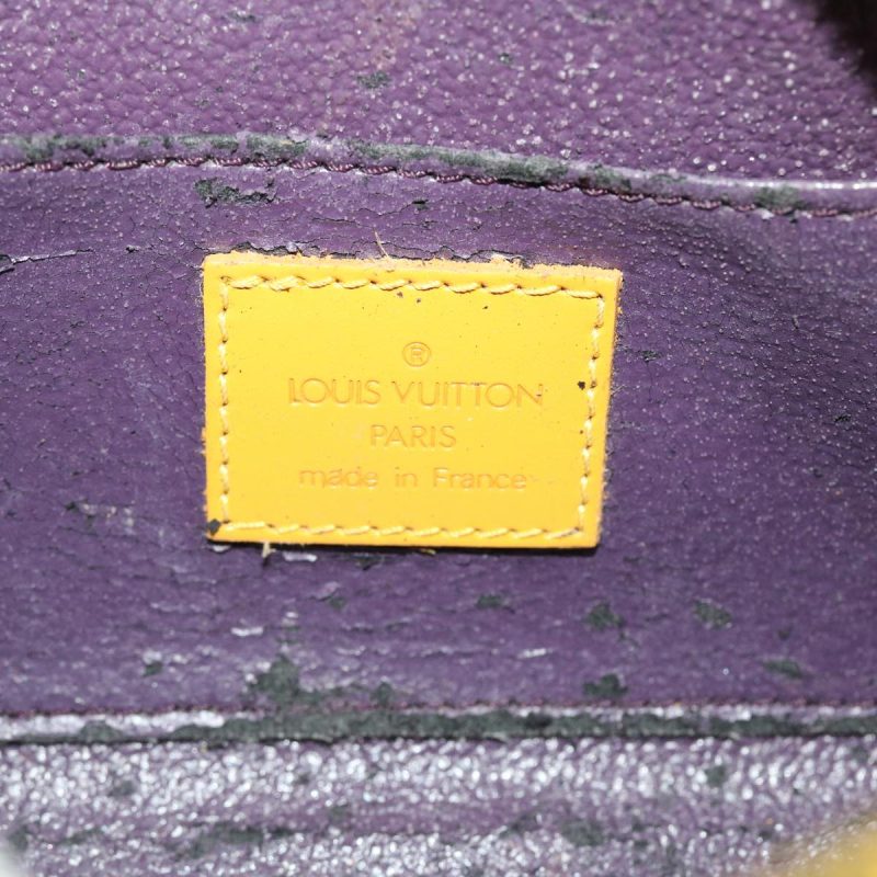 LOUIS VUITTON Epi Dauphine PM Pouch Yellow M48449 LV  45144 - Logoexplore - Image 9