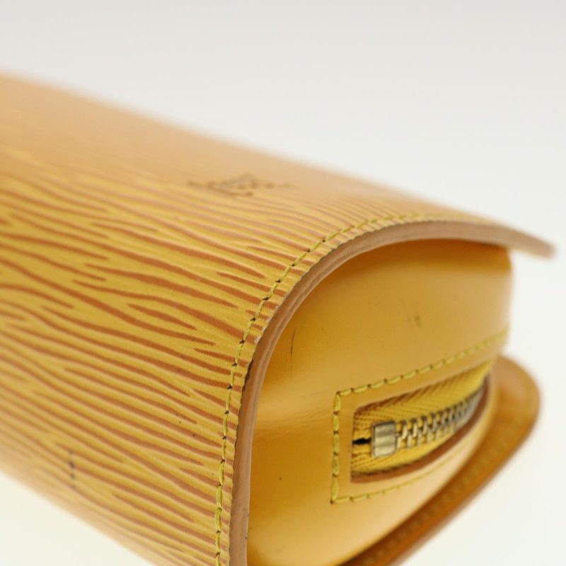 LOUIS VUITTON Epi Dauphine PM Pouch Yellow M48449 LV  45144 - Logoexplore - Image 7