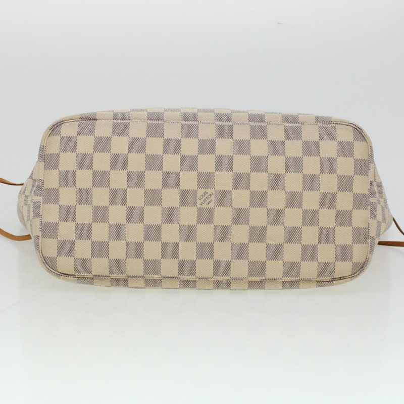 LOUIS VUITTON Damier Azur Neverfull MM Tote Bag N41605 45252 - Logoexplore - Image 7