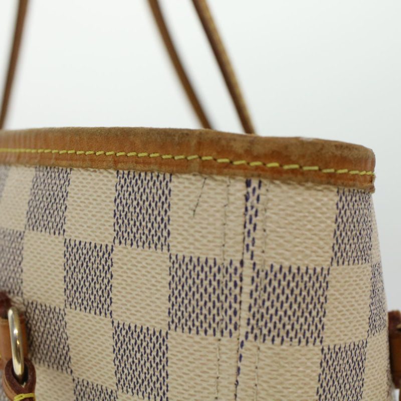 LOUIS VUITTON Damier Azur Neverfull MM Tote Bag N41605 45252 - Logoexplore - Image 5