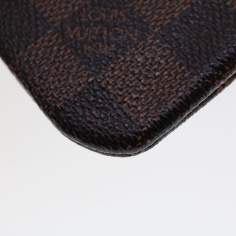 LOUIS VUITTON Damier Ebene Pochette Cles Coin Purse N62658 LV  45254 - Logoexplore - Image 7