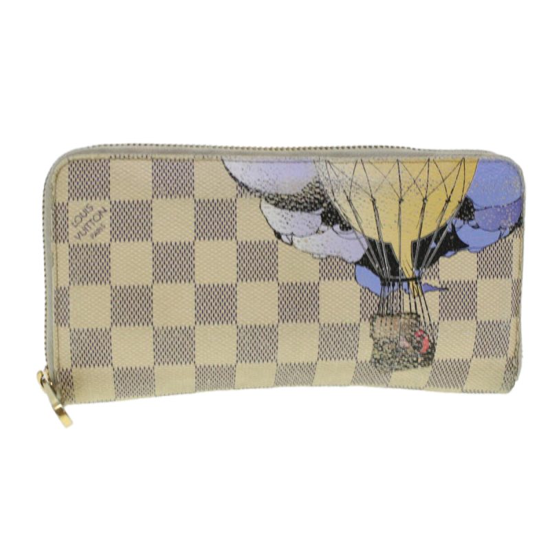 LOUIS VUITTON Damier Azur Illustre Balloon Zippy Wallet N63006 LV  45344 - Logoexplore