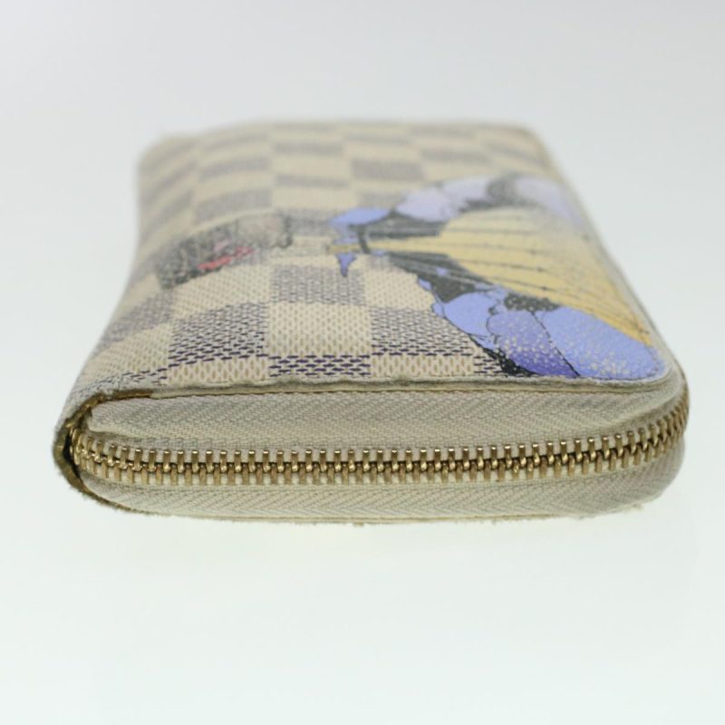 LOUIS VUITTON Damier Azur Illustre Balloon Zippy Wallet N63006 LV  45344 - Logoexplore - Image 4