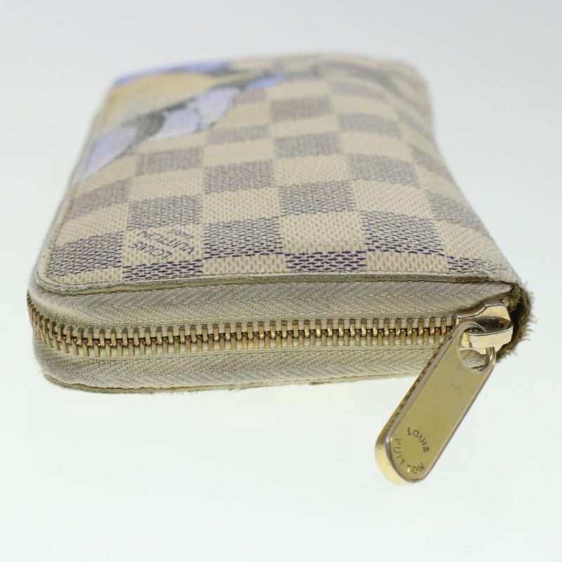 LOUIS VUITTON Damier Azur Illustre Balloon Zippy Wallet N63006 LV  45344 - Logoexplore - Image 5