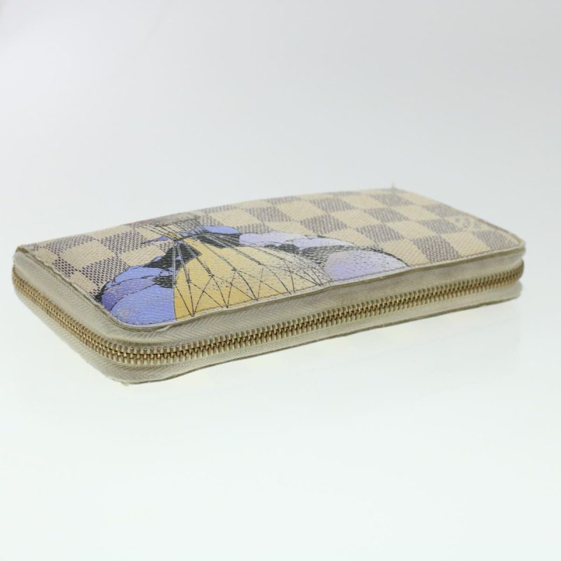 LOUIS VUITTON Damier Azur Illustre Balloon Zippy Wallet N63006 LV  45344 - Logoexplore - Image 6