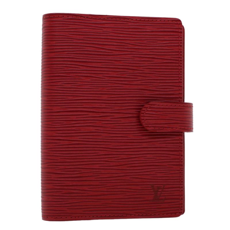 LOUIS VUITTON Epi Agenda PM Day Planner Cover Red R20057 LV  45474 - Logoexplore