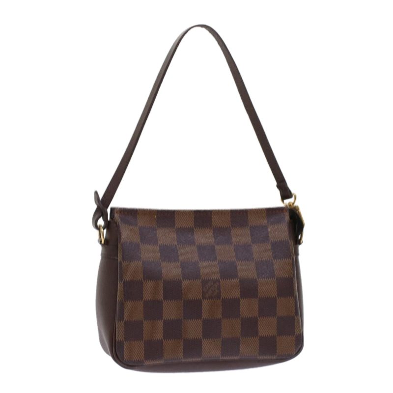 LOUIS VUITTON Damier Ebene Trousse Make Up Pouch N51982 45580 - Logoexplore