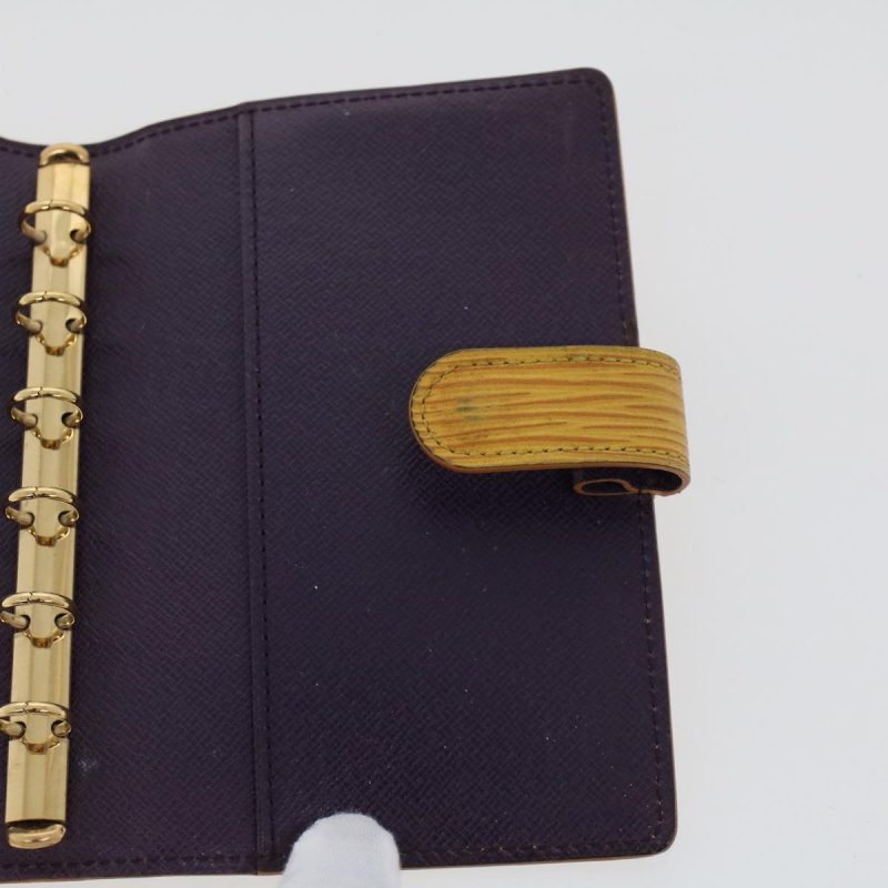 LOUIS VUITTON Epi Agenda PM Day Planner Cover Yellow R20059 45772 - Logoexplore - Image 10