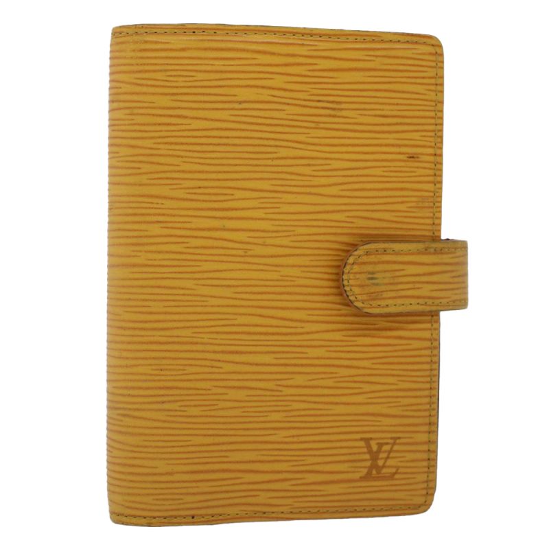 LOUIS VUITTON Epi Agenda PM Day Planner Cover Yellow R20059 45772 - Logoexplore