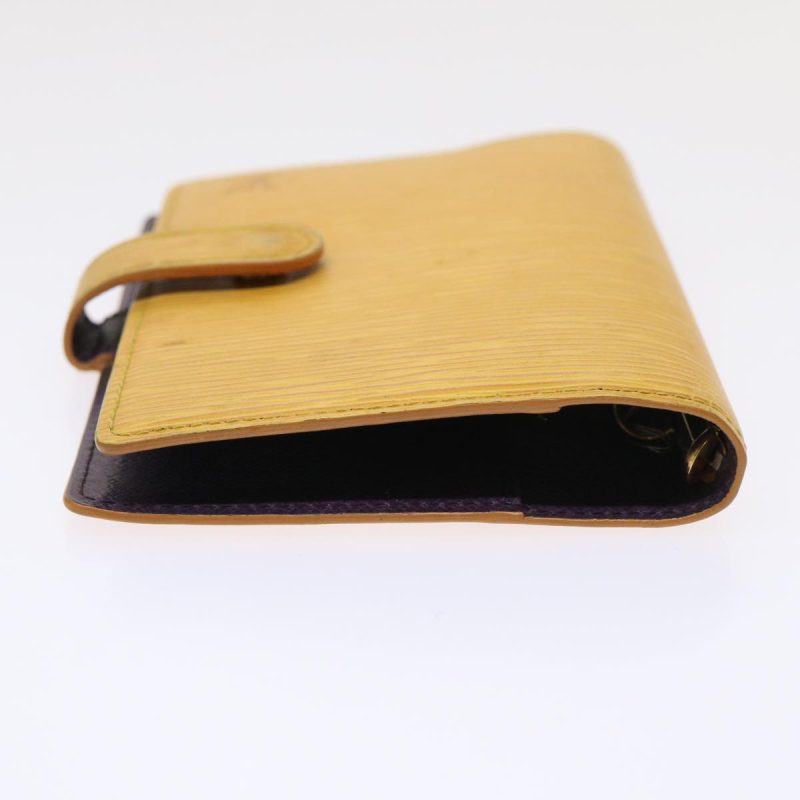 LOUIS VUITTON Epi Agenda PM Day Planner Cover Yellow R20059 45772 - Logoexplore - Image 5