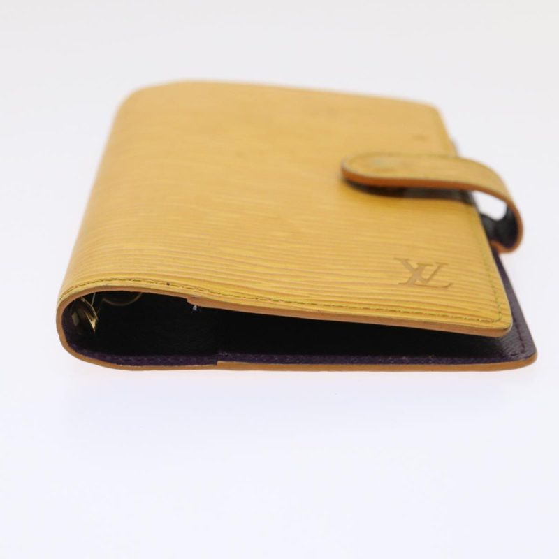 LOUIS VUITTON Epi Agenda PM Day Planner Cover Yellow R20059 45772 - Logoexplore - Image 6