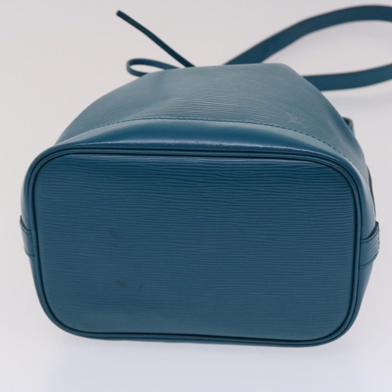 LOUIS VUITTON Epi Noe BB Shoulder Bag Light Blue Cyan M40846 46191 - Logoexplore - Image 5