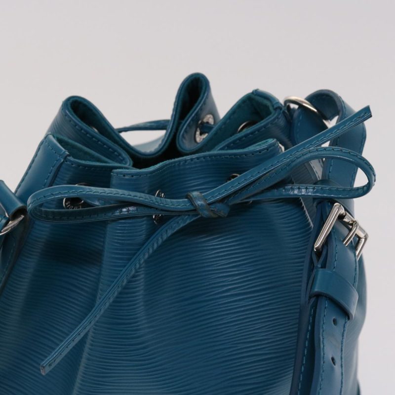 LOUIS VUITTON Epi Noe BB Shoulder Bag Light Blue Cyan M40846 46191 - Logoexplore - Image 7