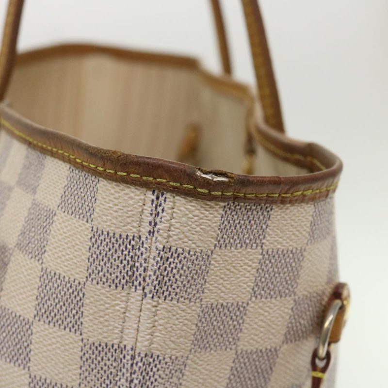 LOUIS VUITTON Damier Azur Neverfull MM Tote Bag N41605 46649 - Logoexplore - Image 5
