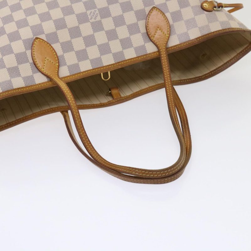 LOUIS VUITTON Damier Azur Neverfull MM Tote Bag N41605 46649 - Logoexplore - Image 8