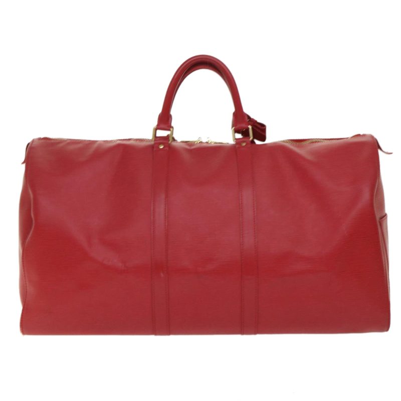 LOUIS VUITTON Epi Keepall 55 Boston Bag Red M42957 47095 - Logoexplore - Image 2