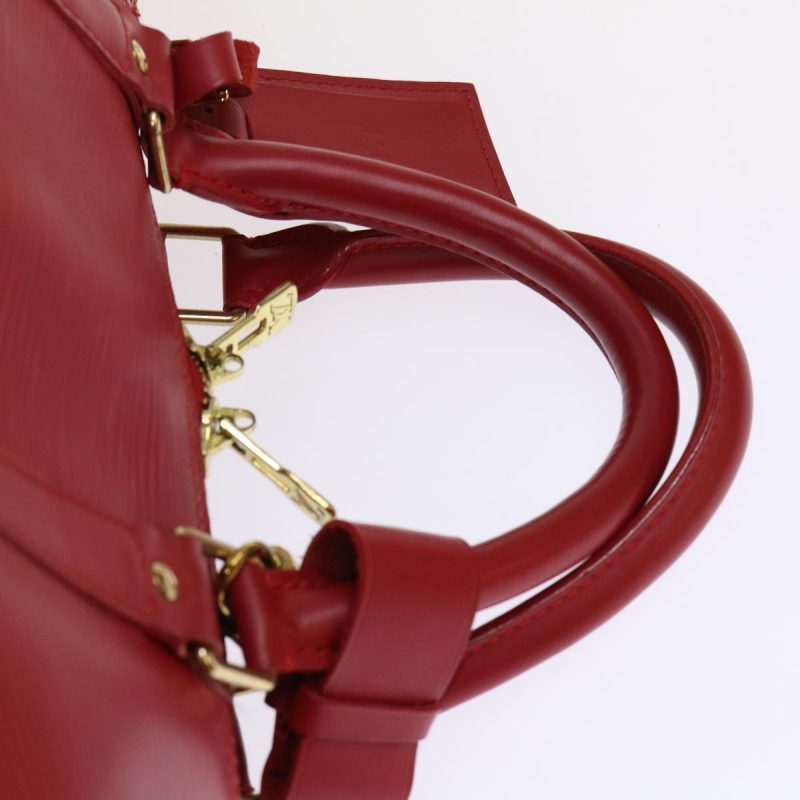 LOUIS VUITTON Epi Keepall 55 Boston Bag Red M42957 47095 - Logoexplore - Image 5