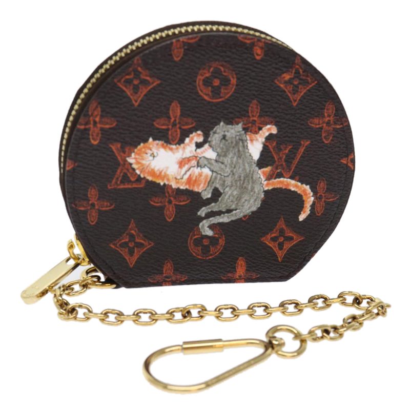 LOUIS VUITTON Catgram Chain Micro Powat Chapeau Coin Purse M63886 47211A - Logoexplore