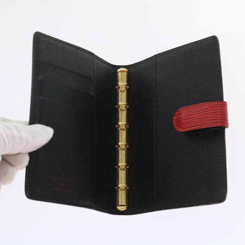 LOUIS VUITTON Epi Agenda PM Day Planner Cover Red R20057 47566 - Logoexplore - Image 8