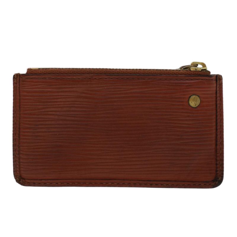 LOUIS VUITTON Epi Pochette Cles Coin Purse Brown M63803 47708 - Logoexplore - Image 2