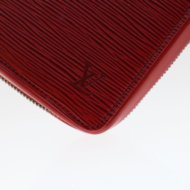 LOUIS VUITTON Epi Agenda Voyage Clutch Bag Red 47809 - Logoexplore - Image 8