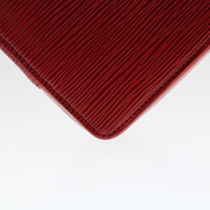LOUIS VUITTON Epi Agenda Voyage Clutch Bag Red 47809 - Logoexplore - Image 9