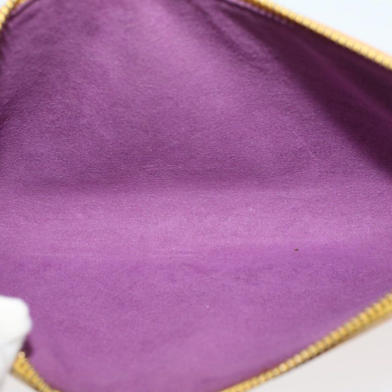 LOUIS VUITTON Epi Pochette Accessoires Accessory Pouch Yellow M52989 Auth 47831 - Logoexplore - Image 10