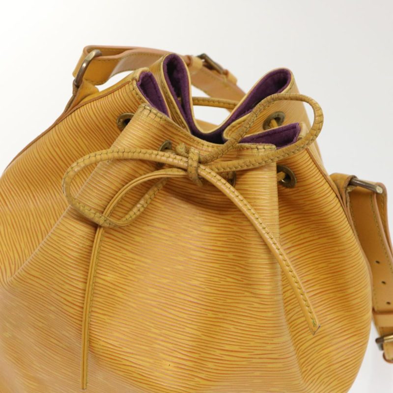 LOUIS VUITTON Epi Petit Noe Shoulder Bag Tassili Yellow M44109 LV  47833 - Logoexplore - Image 7