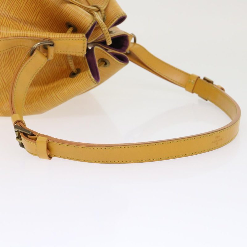LOUIS VUITTON Epi Petit Noe Shoulder Bag Tassili Yellow M44109 LV  47833 - Logoexplore - Image 9