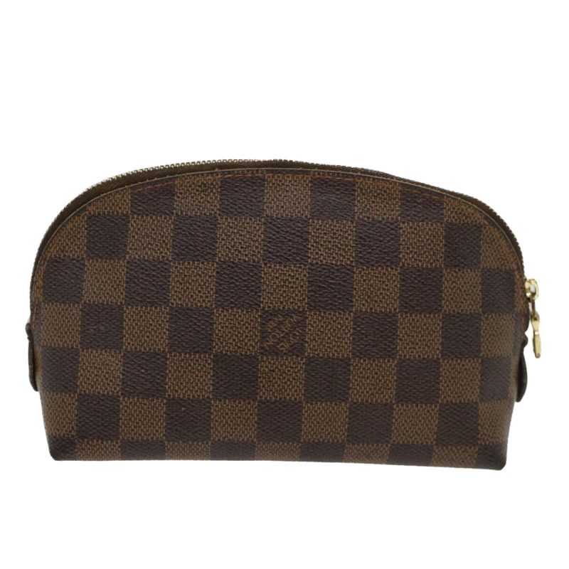 LOUIS VUITTON Damier Ebene Pochette Cosmetic PM Pouch N47516 LV  47836 - Logoexplore - Image 2