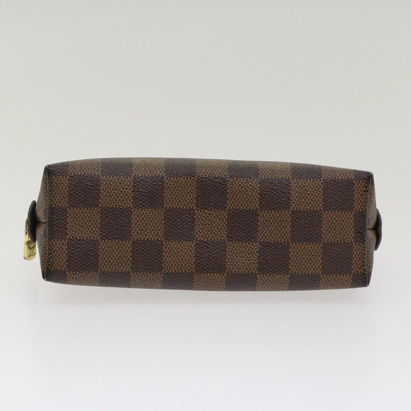 LOUIS VUITTON Damier Ebene Pochette Cosmetic PM Pouch N47516 LV  47836 - Logoexplore - Image 6