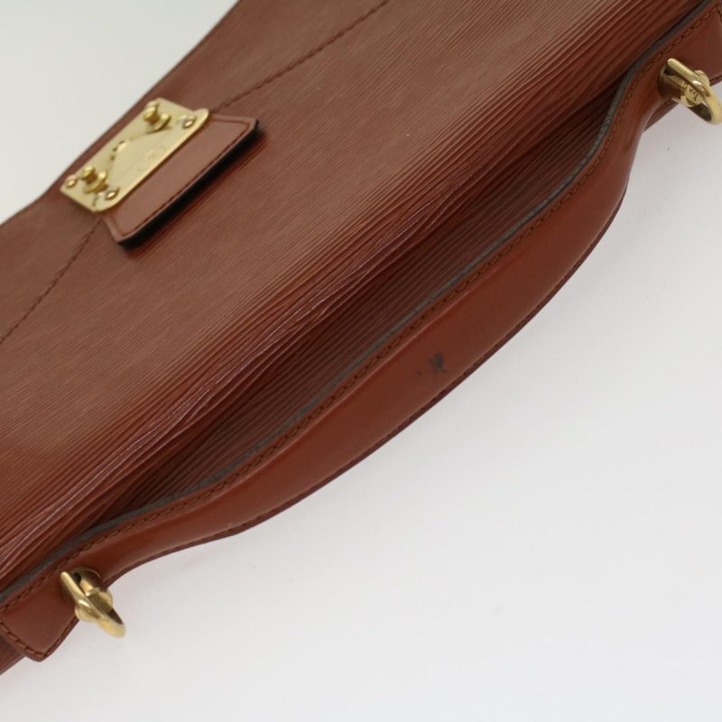 LOUIS VUITTON Epi Monceau Hand Bag Brown M52123 LV  47847 - Logoexplore - Image 7