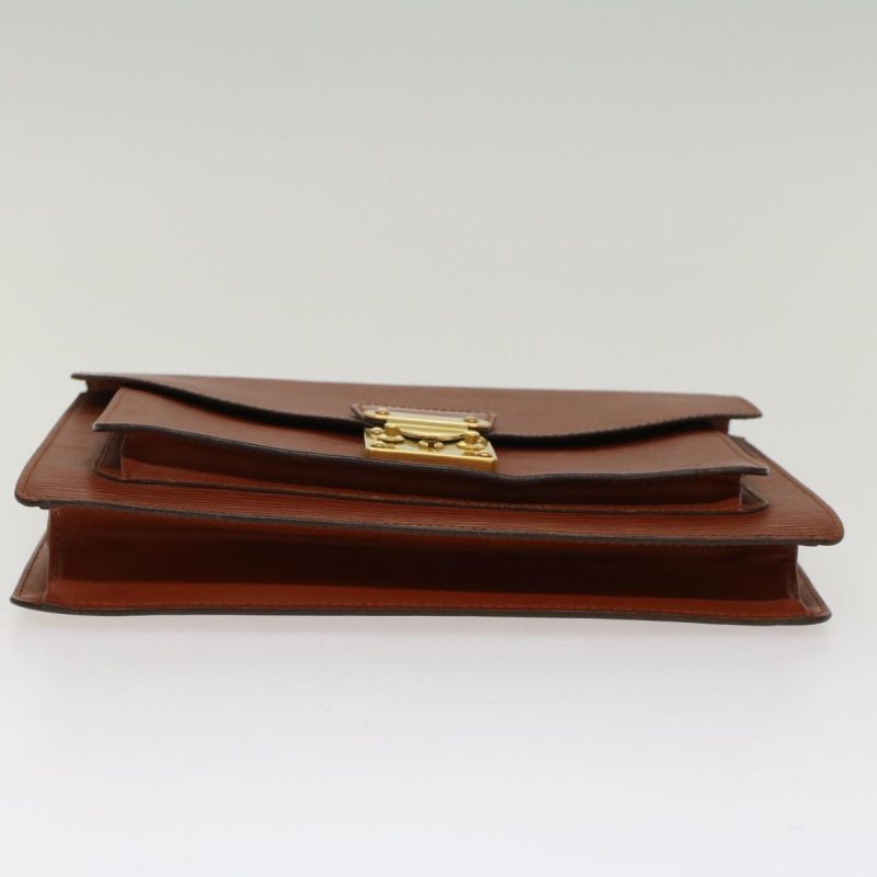 LOUIS VUITTON Epi Monceau Hand Bag Brown M52123 LV  47847 - Logoexplore - Image 5