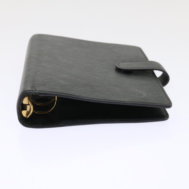 LOUIS VUITTON Epi Agenda MM Day Planner Cover Black R20042 LV  47869 - Logoexplore - Image 6