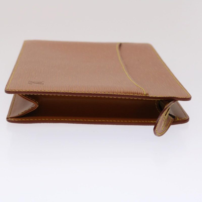 LOUIS VUITTON Epi Pochette Homme Clutch Bag Brown M52528 LV  47945 - Logoexplore - Image 3
