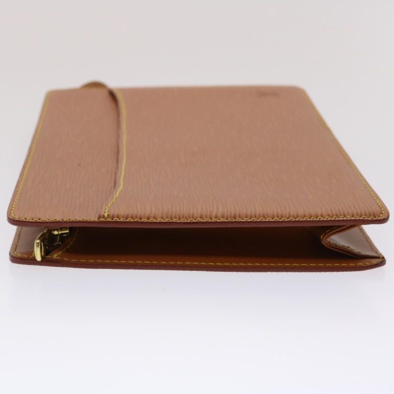 LOUIS VUITTON Epi Pochette Homme Clutch Bag Brown M52528 LV  47945 - Logoexplore - Image 4