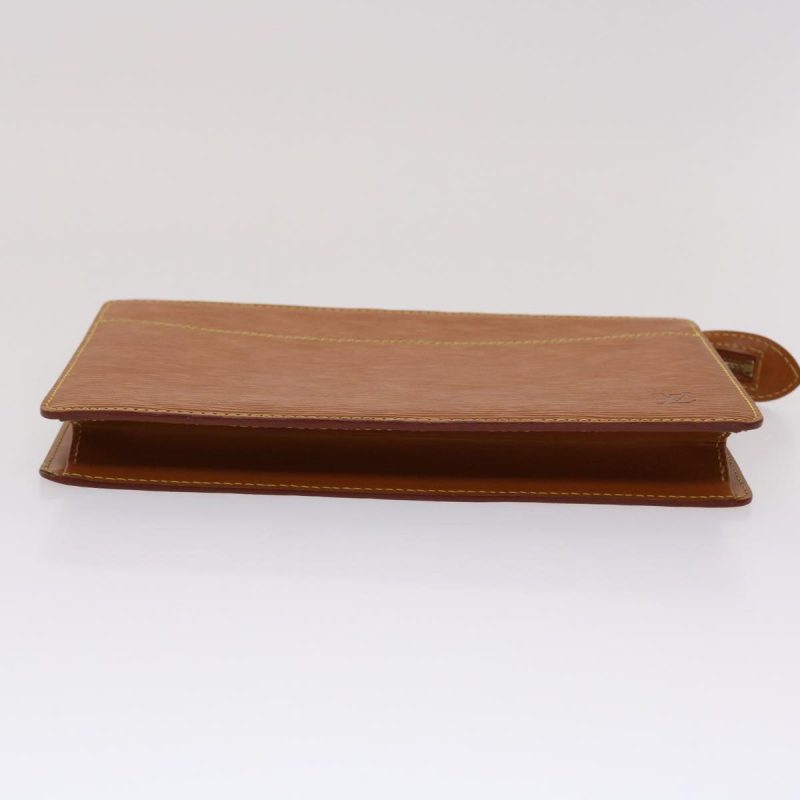 LOUIS VUITTON Epi Pochette Homme Clutch Bag Brown M52528 LV  47945 - Logoexplore - Image 6