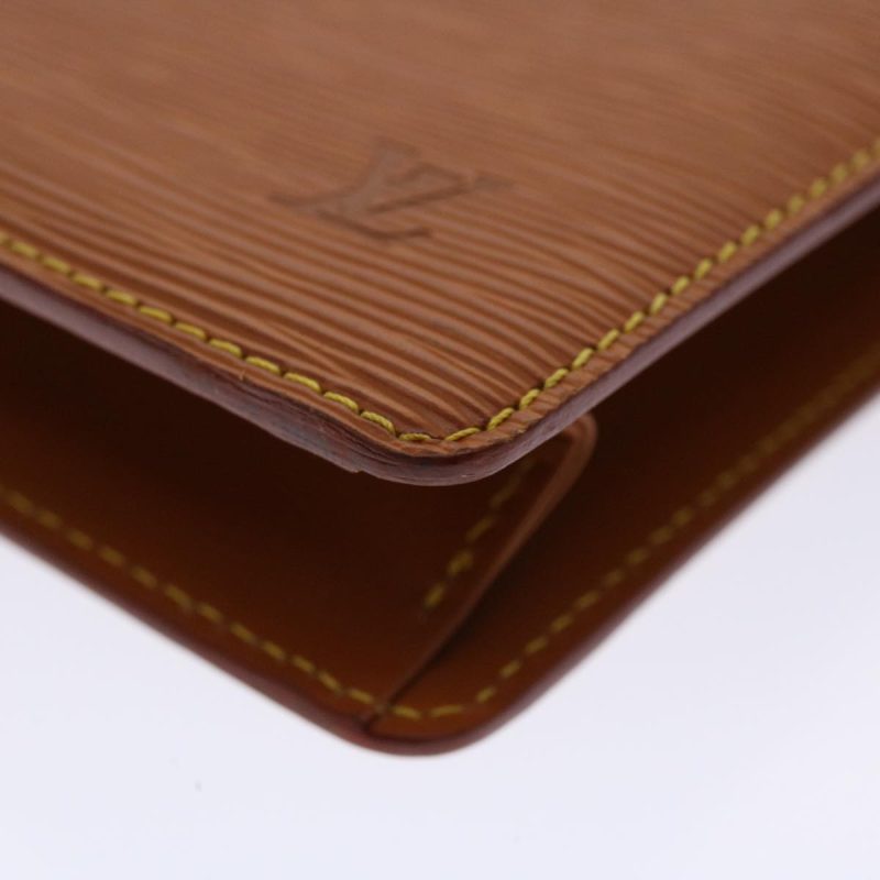 LOUIS VUITTON Epi Pochette Homme Clutch Bag Brown M52528 LV  47945 - Logoexplore - Image 7