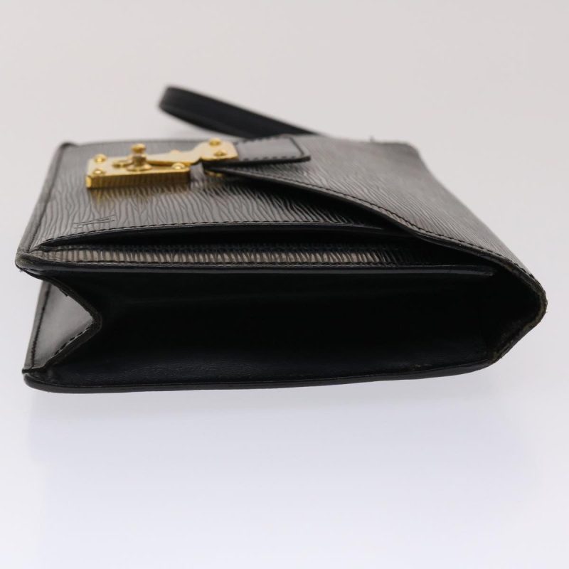 LOUIS VUITTON Epi Serie Dragonne Hand Bag Black M52612 LV  47949 - Logoexplore - Image 3