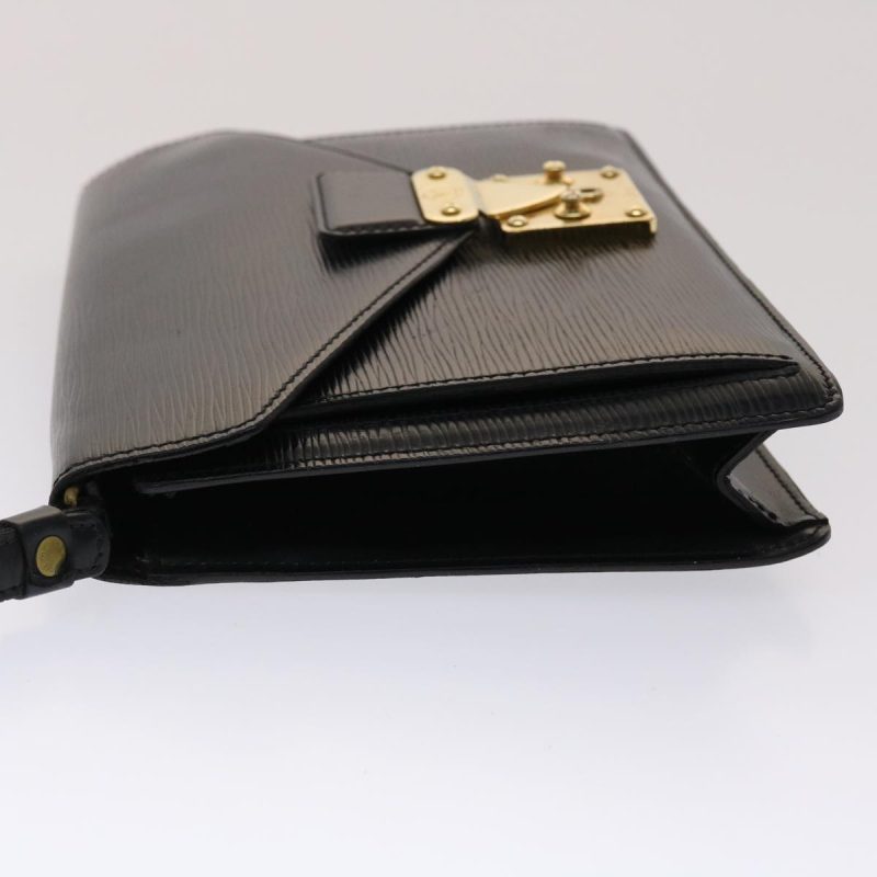 LOUIS VUITTON Epi Serie Dragonne Hand Bag Black M52612 LV  47950 - Logoexplore - Image 4
