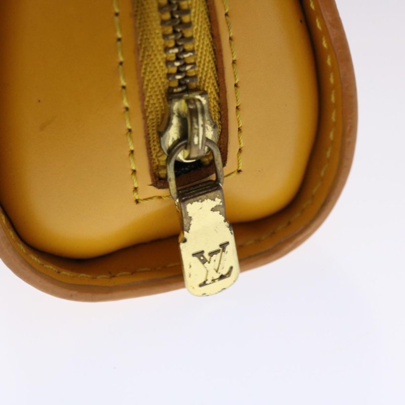 LOUIS VUITTON Epi Dauphine PM Pouch Yellow M48449 LV  47951 - Logoexplore - Image 8
