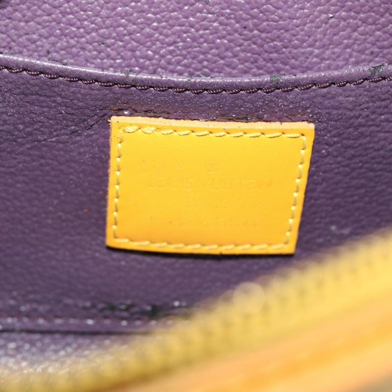 LOUIS VUITTON Epi Dauphine PM Pouch Yellow M48449 LV  47951 - Logoexplore - Image 9
